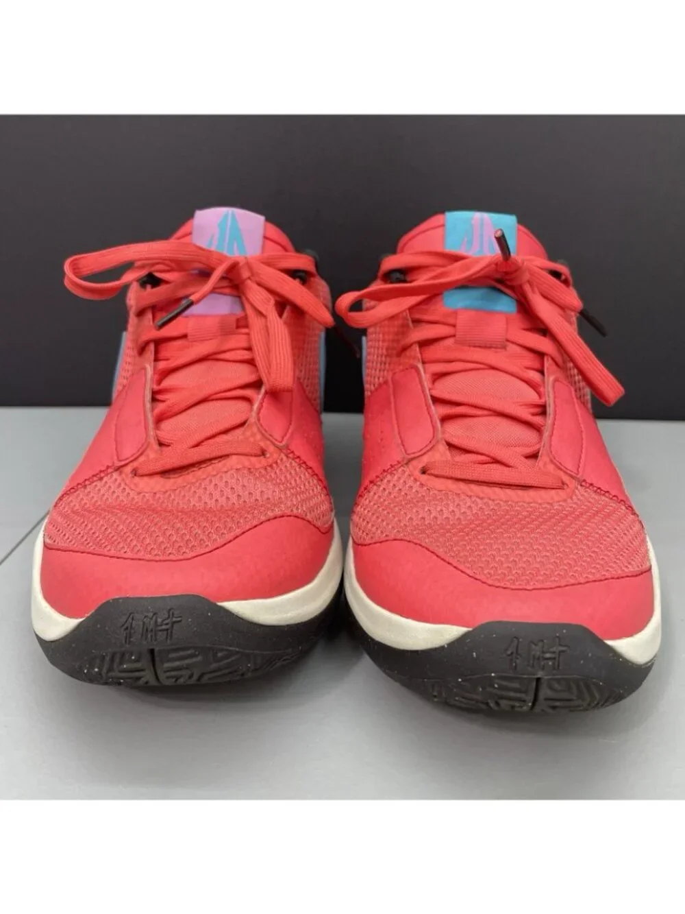 Nike Ja 1 Sneakers Shoes Training Basketball Fuel Ember Glow Red Mens 10